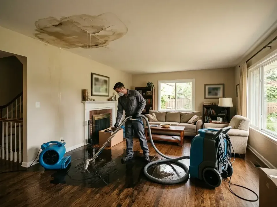 attic-pipe-burst-ceiling-drip-008 — frequently asked questions, Water Damage Restoration & Carpet Care in Obetz, OH